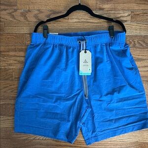 Blue Athletic Shorts